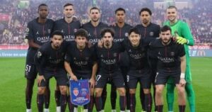 شوط سلبي بين موناكو ضد بي اس جي في الدوري الفرنسي