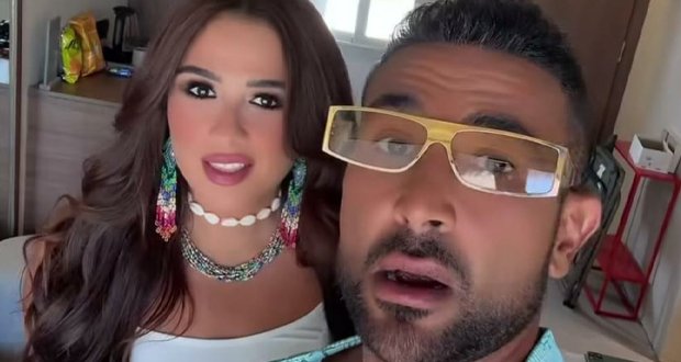 ياسمين عبد العزيز تروج للقائها مع منى الشاذلي.. وأحمد سعد يتغزل في جمالها