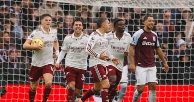 أستون فيلا ضد آرسنال.. الجانرز يسقط بالقاضية فى الدوري الإنجليزي.. فيديو