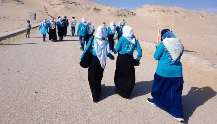 أسيوط تنظم معسكرًا لتنمية مهارات 18 فتاة في العمل الكشفي والاعتماد على الذات