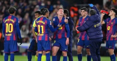 أولمو خارج حسابات برشلونة حتى نهاية 2025 بسبب خلع فى الكتف