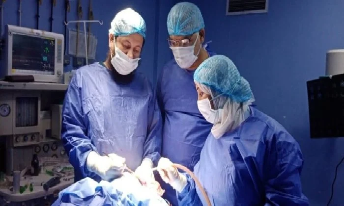 تهتك بفروة الرأس.. صحة الشرقية تنقذ حياة طفلة سقطت من علو