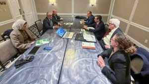 رئيس إقتصادية قناة السويس يستعرض الفرص الإستثمارية أمام مؤسسات وشركات أمريكية بالقطاعات المستهدفة