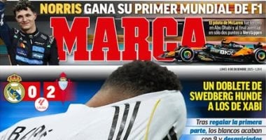 سقوط مدوٍ والريال تائه.. صحف إسبانيا تتحدث عن هزيمة الملكي ضد سيلتا فيجو