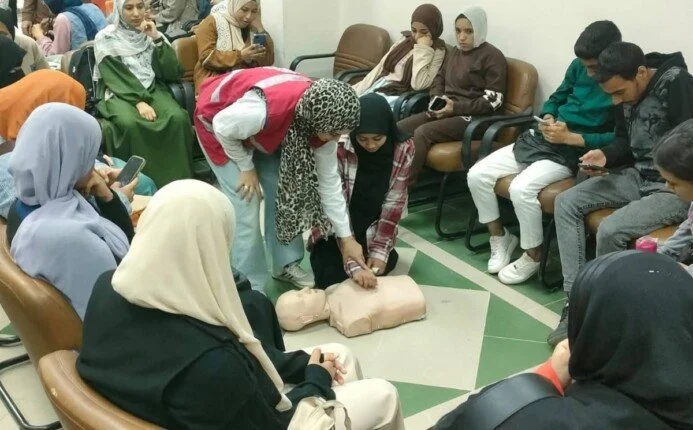 الشباب والرياضة والهلال الأحمر بأسيوط يطلقان مبادرة "إغاثة" للتوعية بالاسعافات الأولية