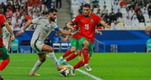 منتخب المغرب يحسم قمة السعودية بهدف البركاوى ويتصدر المجموعة فى كأس العرب