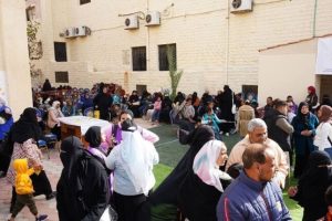 انطلاق القافلة المجتمعية المتكاملة التاسعة بمركز التنمية الشبابية في مطروح