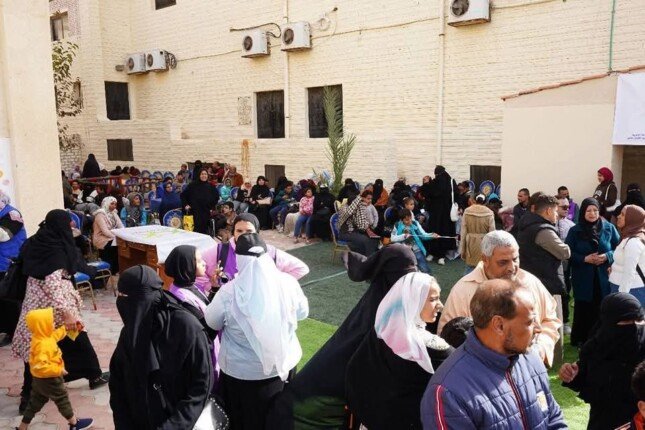 انطلاق القافلة المجتمعية المتكاملة التاسعة بمركز التنمية الشبابية في مطروح