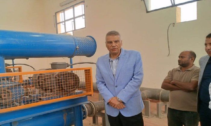 انطلاقة جديدة لحياة كريمة بأسوان.. تشغيل تجريبى لمشروع صرف صحى عملاق بقرية فارس