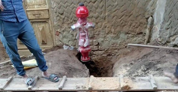 تركيب 37 بوش حريق بقرى أسيوط ضمن خطة تعزيز منظومة الحماية المدنية بالمحافظة