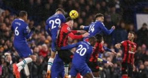 التشكيل الرسمى لمباراة بورنموث ضد تشيلسي فى الدوري الإنجليزي