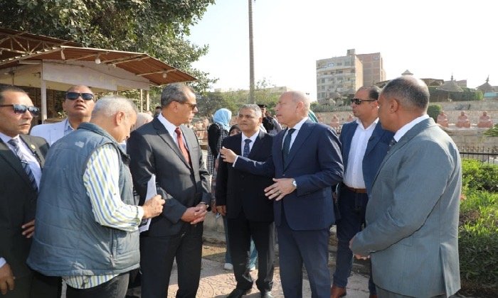 محافظ القاهرة يوجه بخطة عاجلة لتطوير الحديقة اليابانية بحلوان وإعادتها لحالتها الأولى