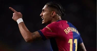 برشلونة ضد أتلتيكو مدريد.. البارسا يتعادل 1-1 بهدف رافينيا (فيديو)