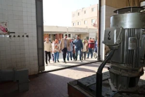 رئيس «مياه القليوبية» يتفقد فرع شمال الخانكة ويُشدد على الجاهزية لفصل الشتاء