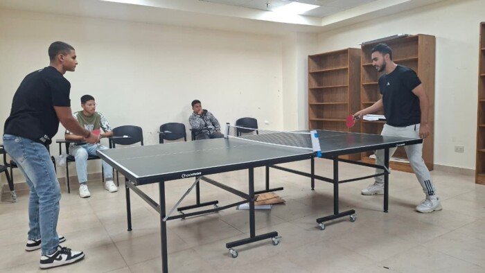 جامعة برج العرب التكنولوجية تختتم نهائيات دوري كرة القدم وتنس الطاولة