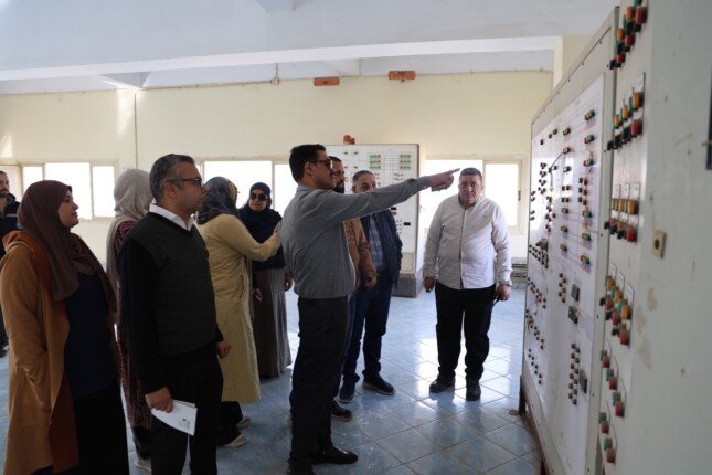 رئيس مياه القليوبية يتابع مشروعات حياة كريمة بشبين القناطر