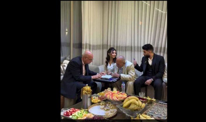 بحضور أصدقائه.. سامر أبو طالب يتصدر التريند عقب عقد قرانه «صور»