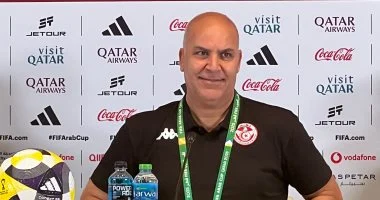 سامي الطرابلسي: مباراة قطر مصيرية ونقاتل حتى اللحظة الأخيرة فى كأس العرب