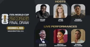 فيفا يكشف عن نجوم ترفيه حفل قرعة كأس العالم 2026