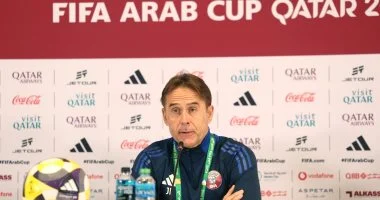 لوبيتيجي: الفوز على تونس خيارنا الوحيد ونطالب جماهير العنابي بالدعم