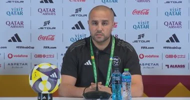 كأس العرب 2025.. التشكيل الرسمي لمباراة الجزائر ضد السودان