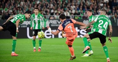 نتيجة مباراة ريال بيتيس ضد برشلونة في الدوري الإسباني