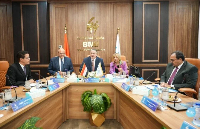 مجلس أمناء جامعة بنها الأهلية يوافق على إنشاء مستشفى جامعي جديد بالعبور