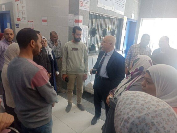 مدير الصحة بالقليوبية يتابع نسب التنفيذ والالتزام بالمعايير الإنشائية بمستشفى شبين القناطر الجديدة