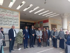 مدير تعليم القليوبية يشهد ملتقى التميز الكشفي بمدرسة السادات الثانوية