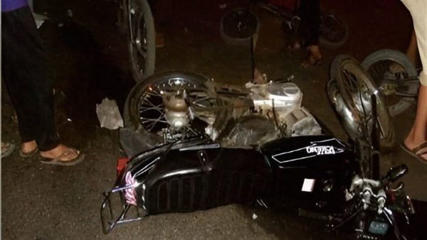 مصرع شخصين وإصابة 3 آخرين في حادث تصادم بالمنوفية