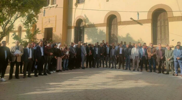 حداد فى محكمة ديروط بأسيوط على أرواح المستشارين ضحايا حادث المنيا