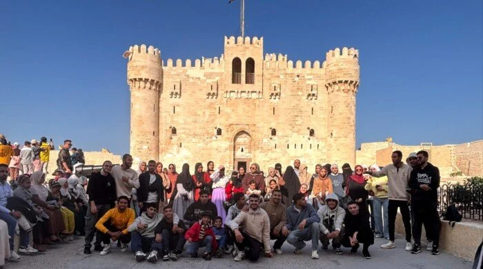 نقابة السياحيين تنظم رحلة أثرية للإسكندرية لزيارة قلعة قايتباي ومقابر كوم الشفافة